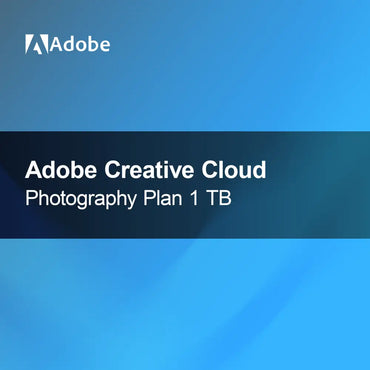 Adobe Creative Cloud Photography Plan Education