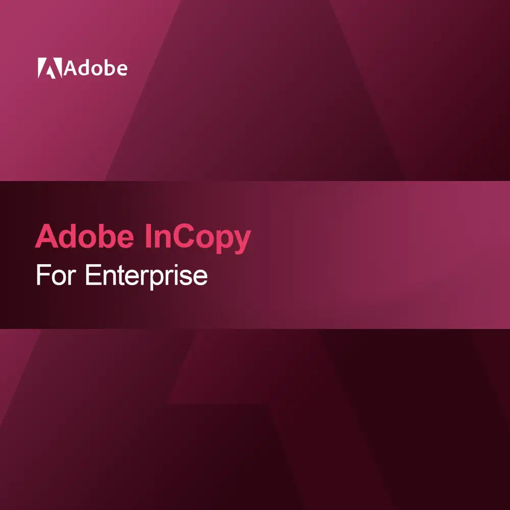 Adobe InCopy pour Entreprise