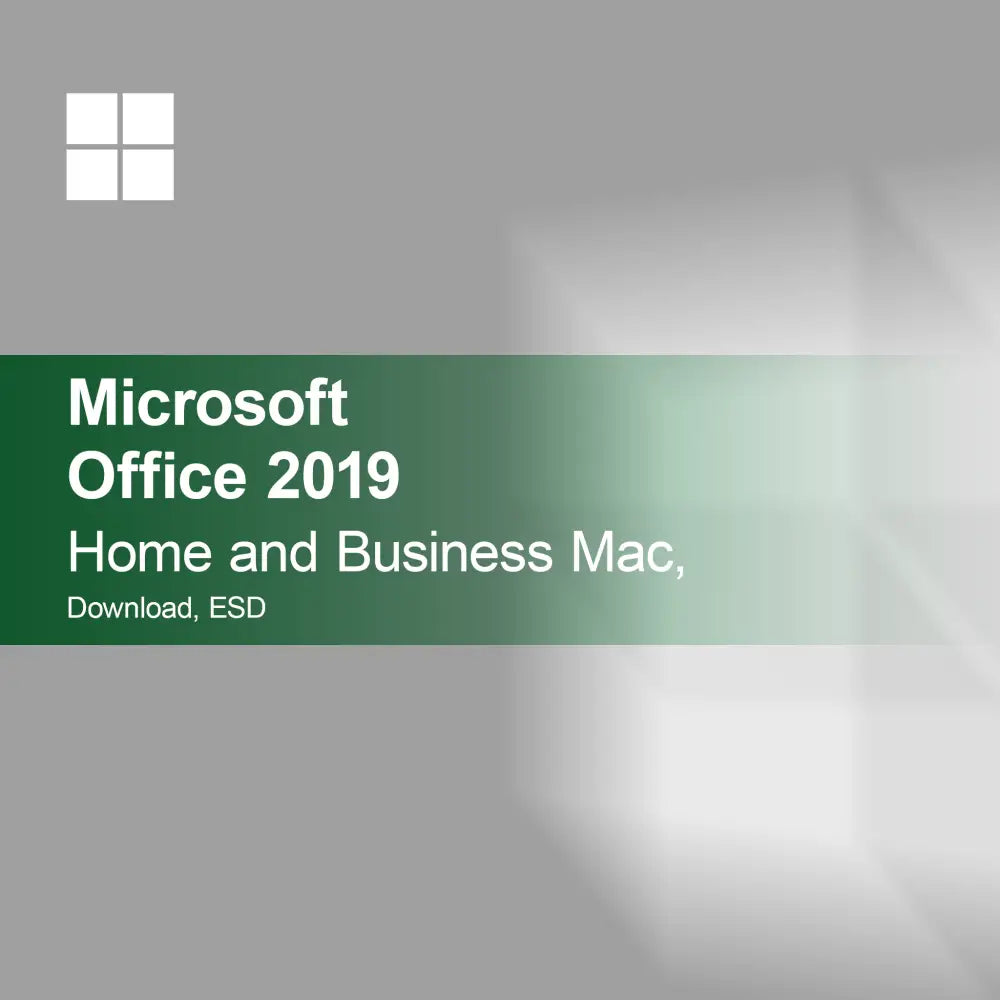 Microsoft Office 2019 Home and Business Mac, Down­load, ESD