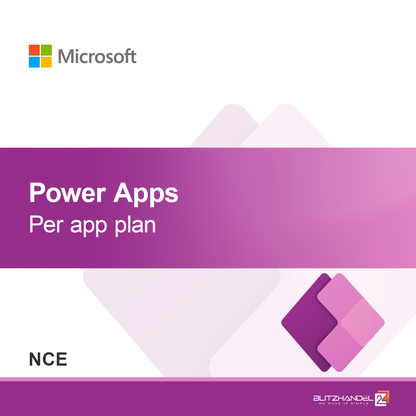 Plan Power Apps par application (NCE)