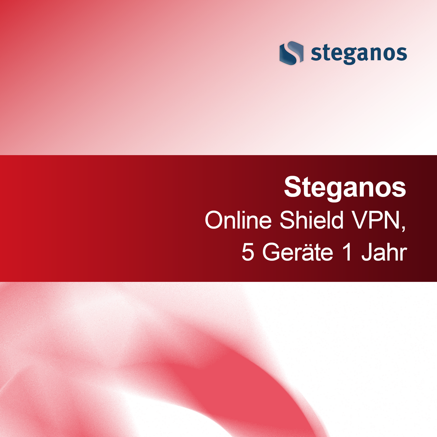 Steganos Online Shield VPN, 5 appareils 1 an