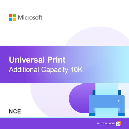 Capacité supplémentaire Universal Print 10K (NCE)